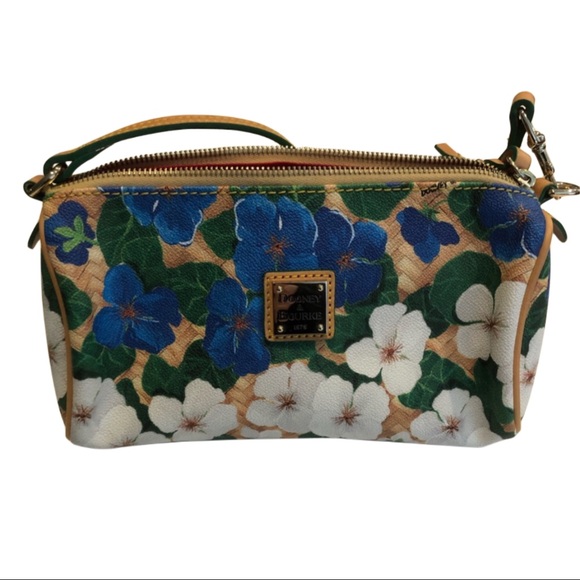 Dooney & Bourke Small shoulder tropical handbag. NEW. - Picture 1 of 7
